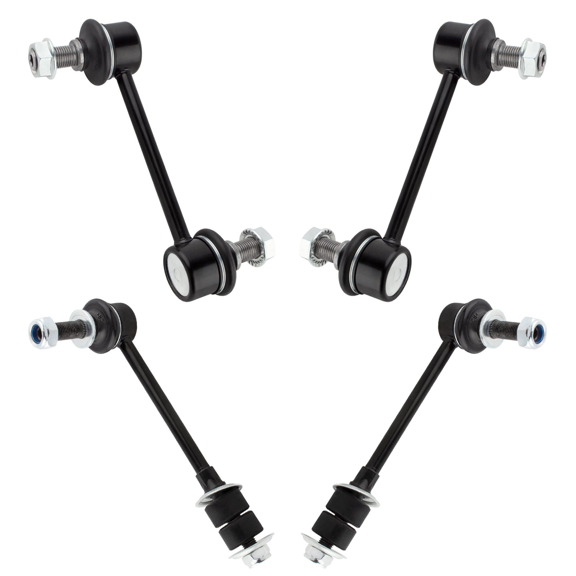 BOXI (Set of 4) Front and Rear Sway Bar End Links fit for Toyota Sequoia 2001 2002 2003 2004 2005