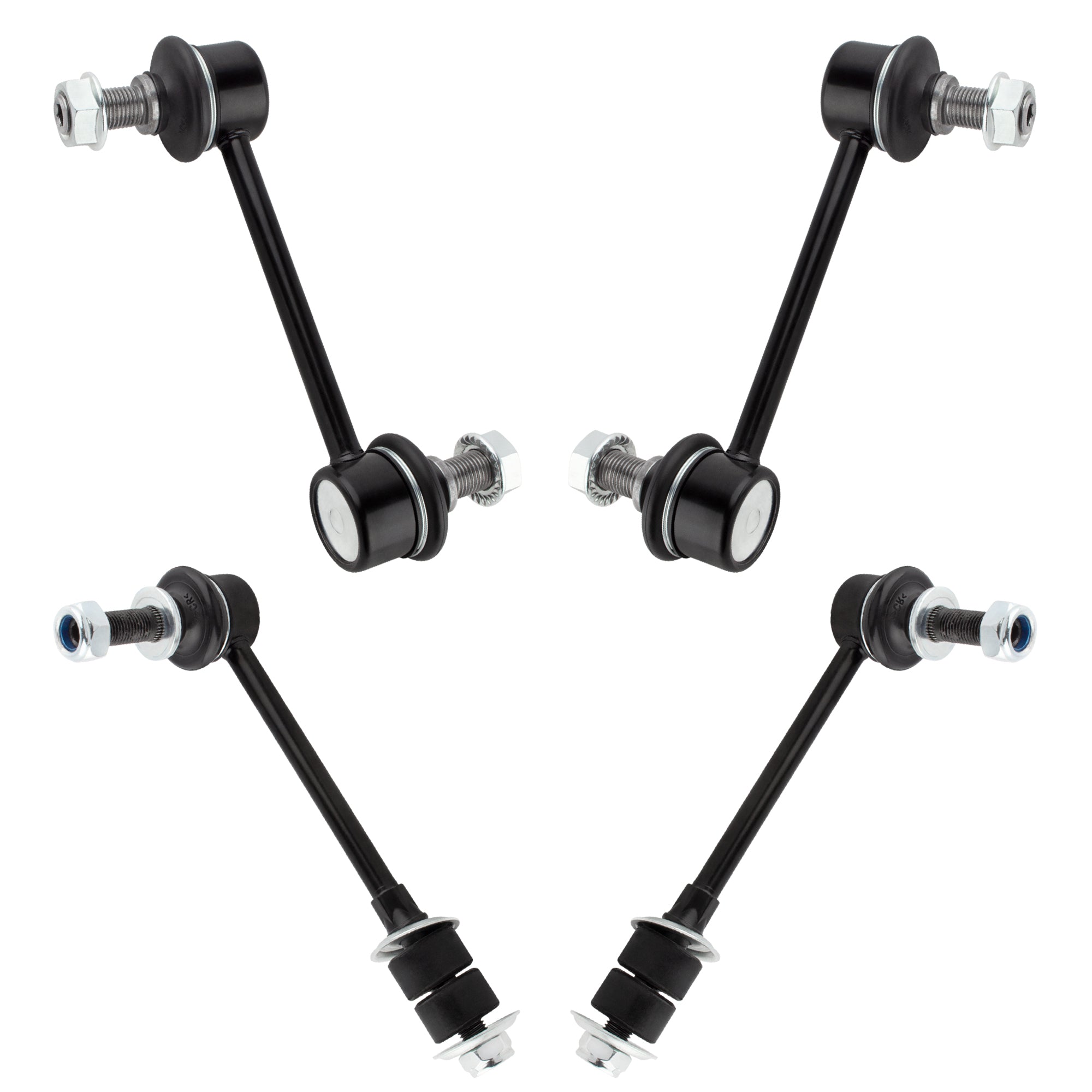 BOXI (Set of 4) Front and Rear Sway Bar End Links fit for Toyota Sequoia 2001 2002 2003 2004 2005