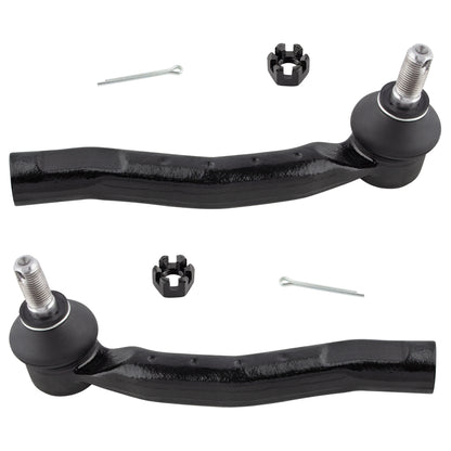 BOXI 2pcs Front Outer Tie Rod End Links Fit for Toyota Prius C 2012 2013 2014 2015 2016 2017 2018