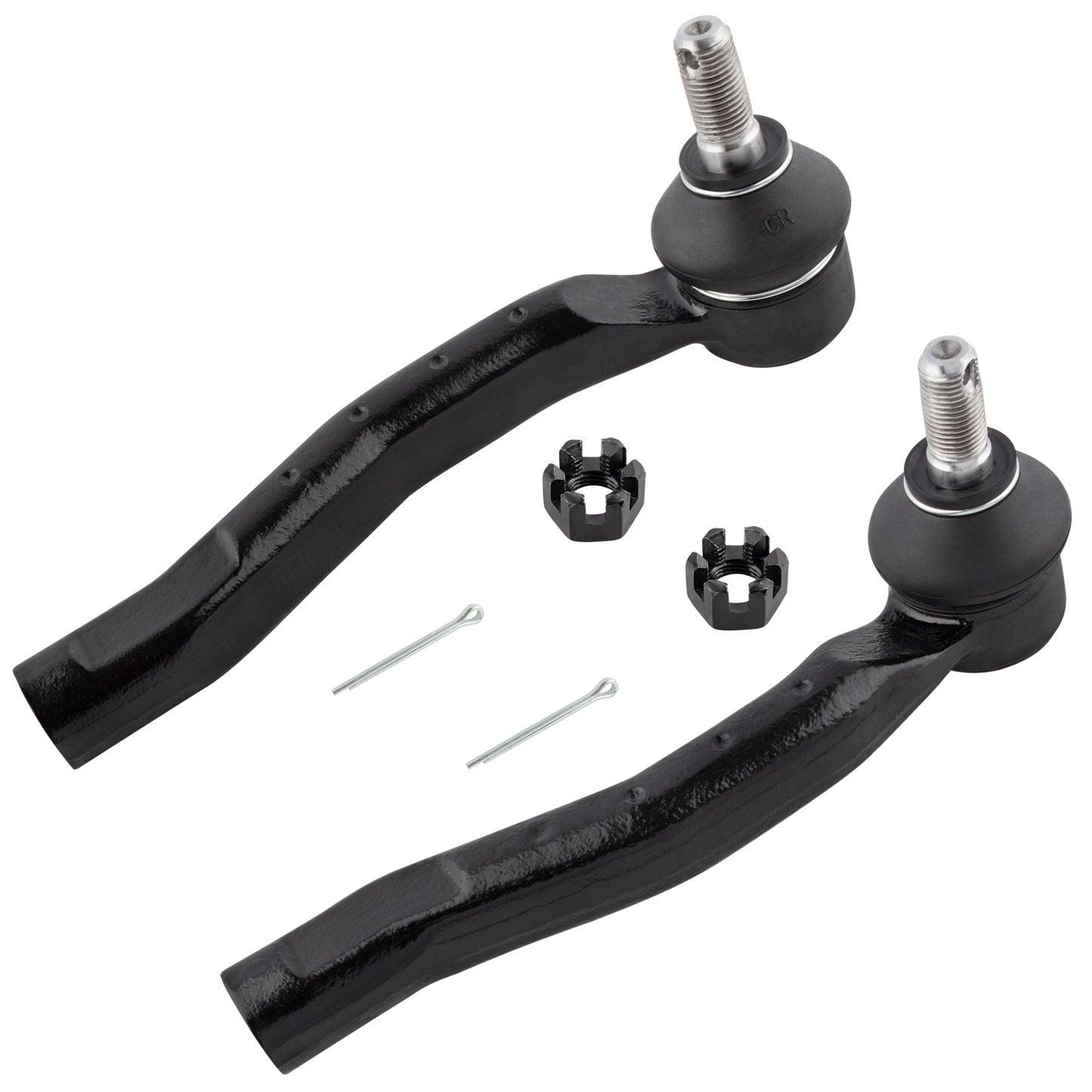BOXI 2pcs Front Outer Tie Rod End Links Fit for Toyota Prius C 2012 2013 2014 2015 2016 2017 2018 — product photo 2