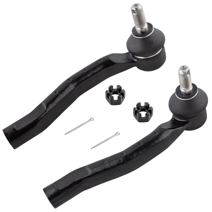 BOXI 2pcs Front Outer Tie Rod End Links Fit for Toyota Prius C 2012 2013 2014 2015 2016 2017 2018 — product photo 2