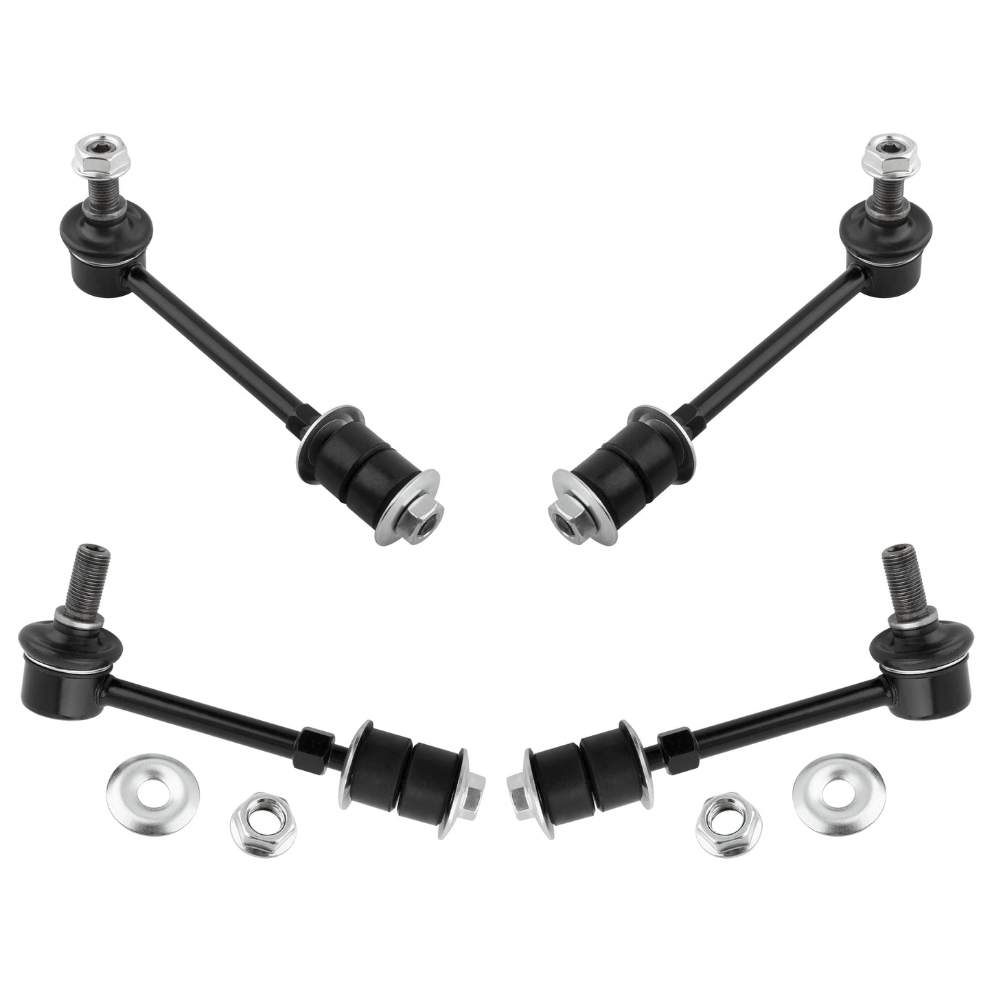 BOXI 4pcs Front & Rear Stabilizer Sway Bar Links Fit for Toyota 4Runner 1996 1997 1998 1999 2000