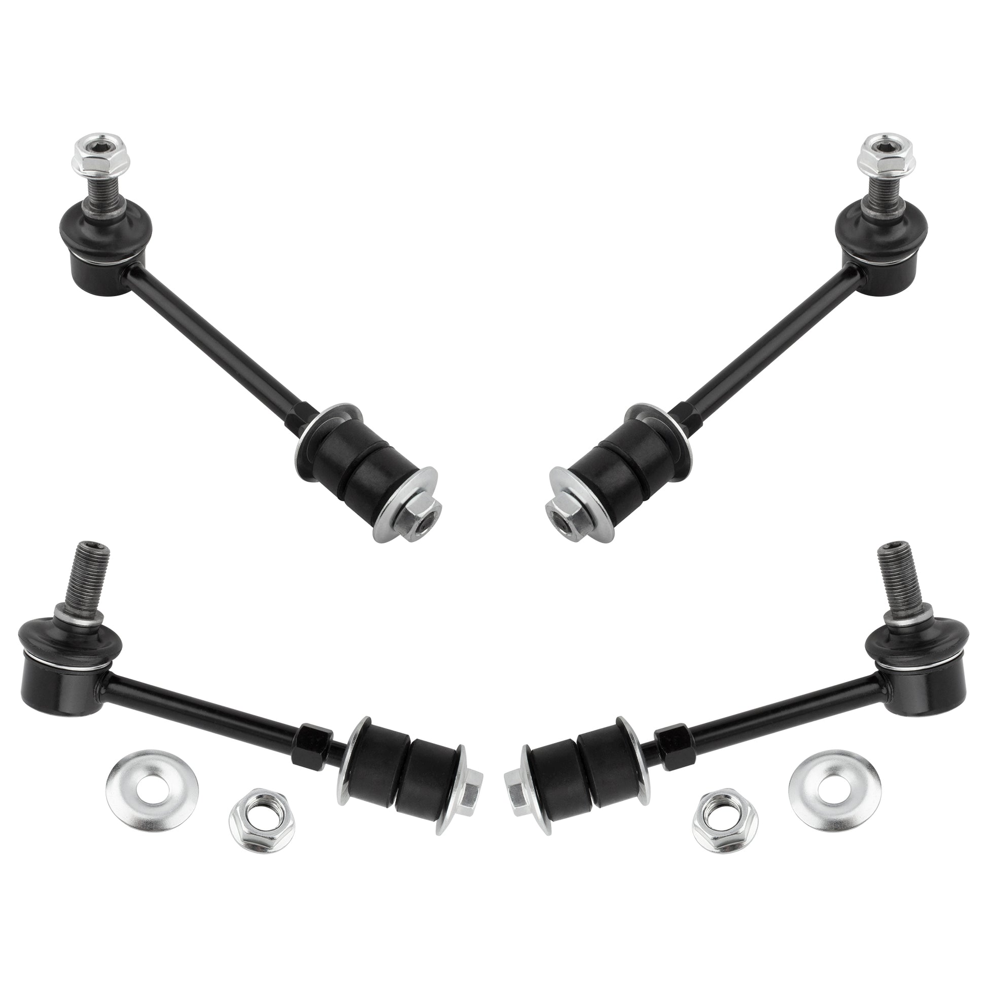 BOXI 4pcs Front & Rear Stabilizer Sway Bar Links Fit for Toyota 4Runner 1996 1997 1998 1999 2000