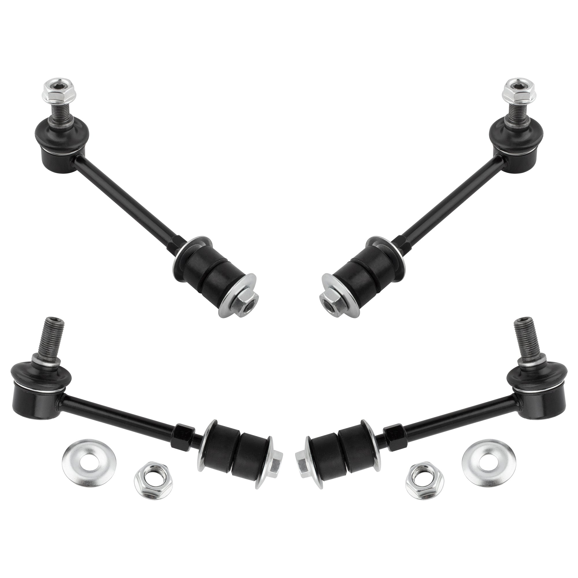 BOXI 4pcs Front & Rear Stabilizer Sway Bar Links Fit for Toyota 4Runner 1996 1997 1998 1999 2000