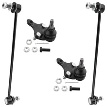 BOXI (Set of 4) Front Lower Ball Joints + Sway Bar End Links fit for Scion XB 2008-2015