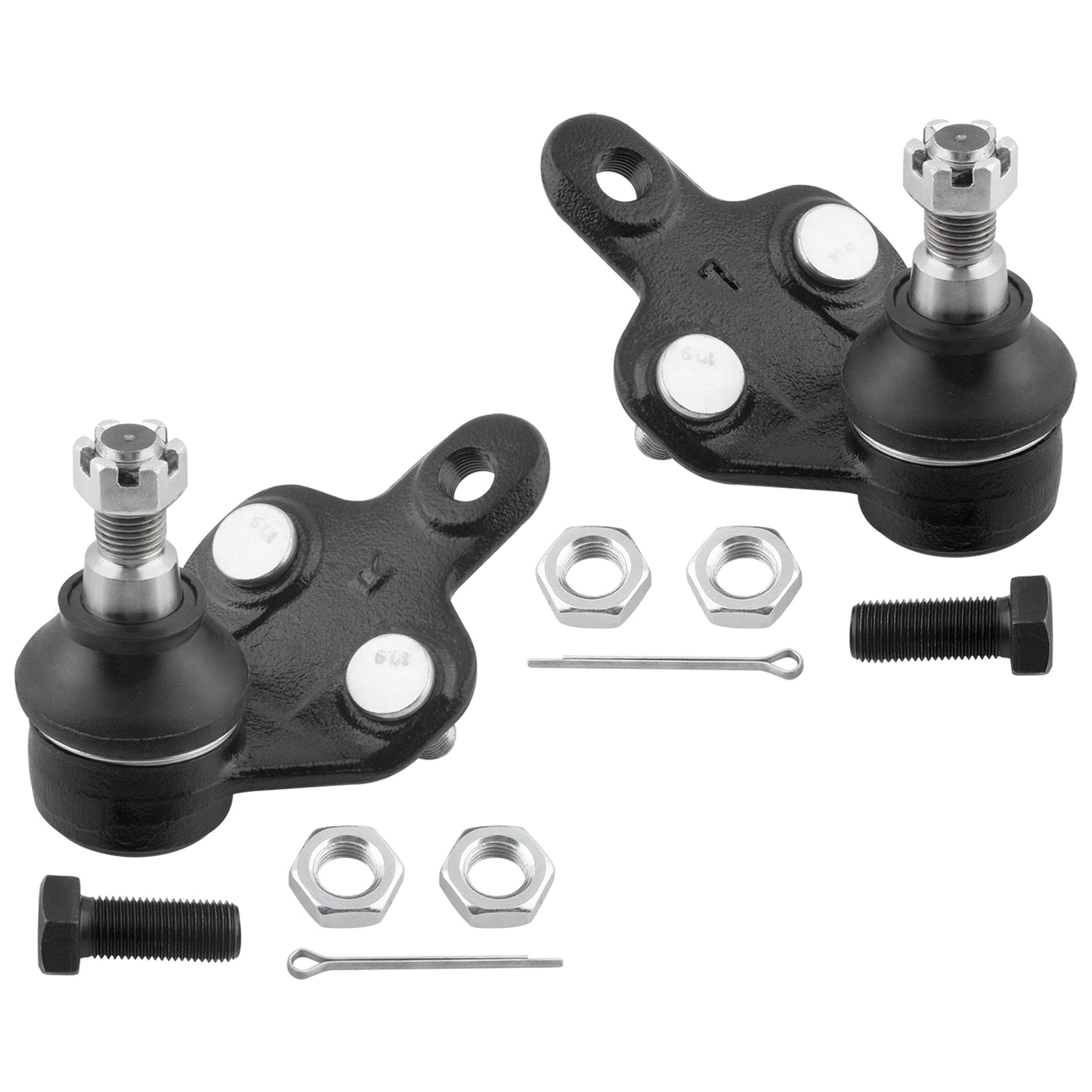 BOXI (Set of 4) Front Lower Ball Joints + Front Sway Bar End Links fit for Toyota Sienna 2004 2005 — product photo 3