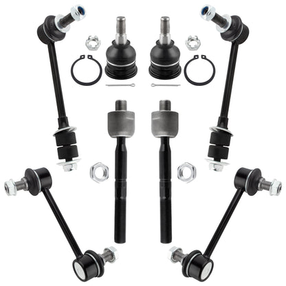 BOXI (Set of 8) Front & Rear Suspension Kit fit for Toyota Sequoia 2001 2002 2003 2004 2005 2006