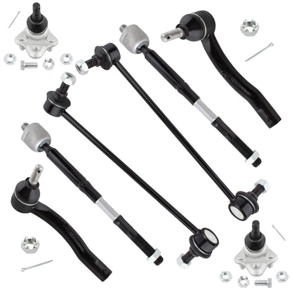 BOXI (Set of 8) Front Suspension Kit fit for Toyota Corolla 2003 2004 2005 2006 2007 2008