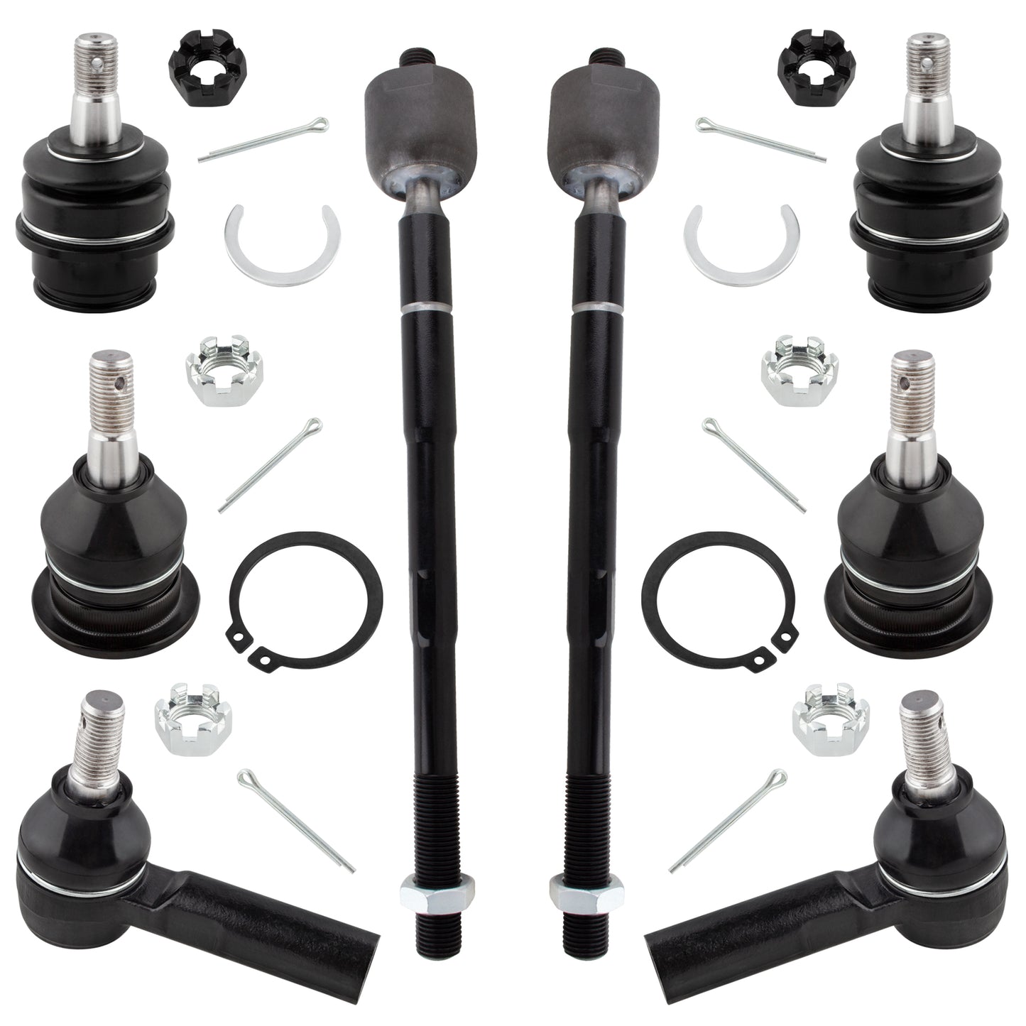 BOXI (Set of 8) Front Suspension Kit fit for Toyota Tacoma 2005-2015
