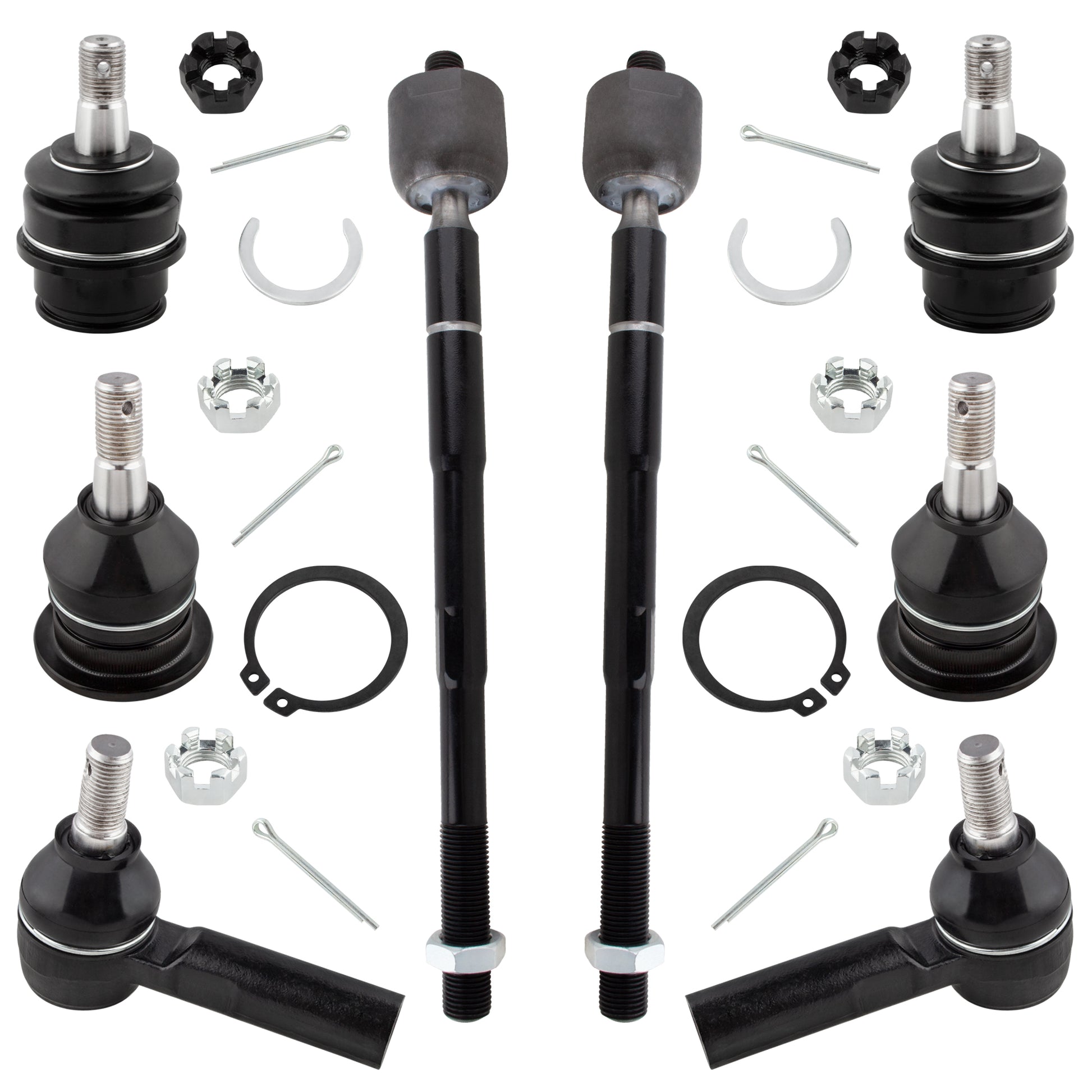 BOXI (Set of 8) Front Suspension Kit fit for Toyota Tacoma 2005-2015