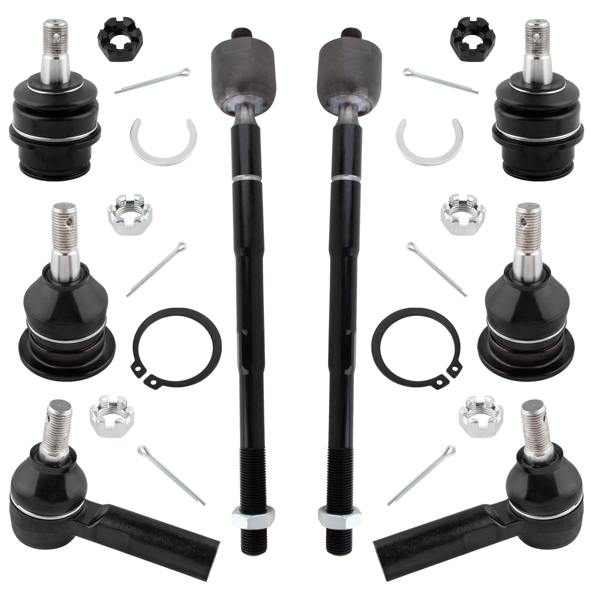 BOXI (Set of 8) Front Suspension Kit fit for Toyota Tacoma 2005-2015