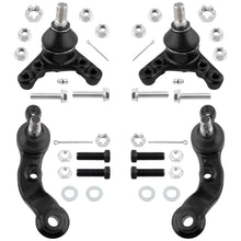 BOXI (Set of 4) Front Upper Lower Ball Joints Kit fit for Toyota Tacoma 1995 1996 1997 1998 1999