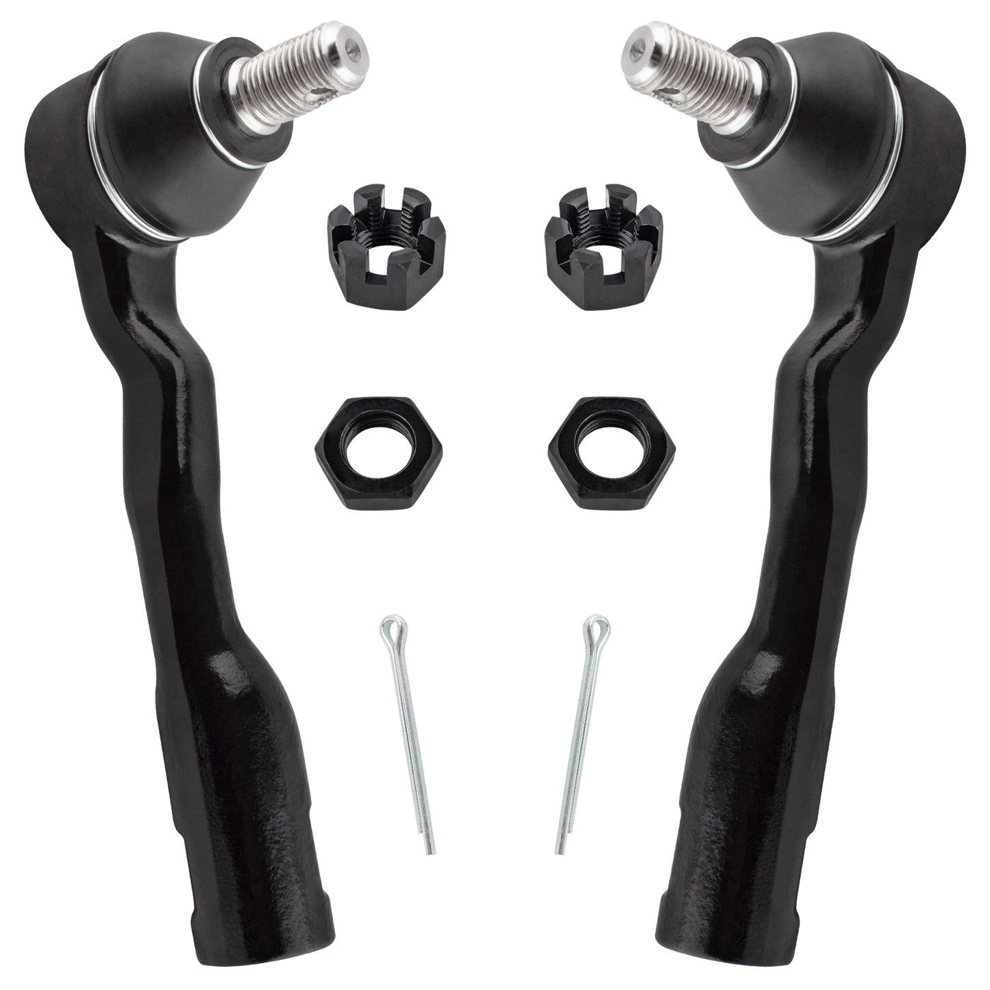 BOXI (Set of 8) Front Inner Outer Tie Rods Upper Lower Ball Joints Kit fit for Toyota Sequoia 2003 — product photo 3