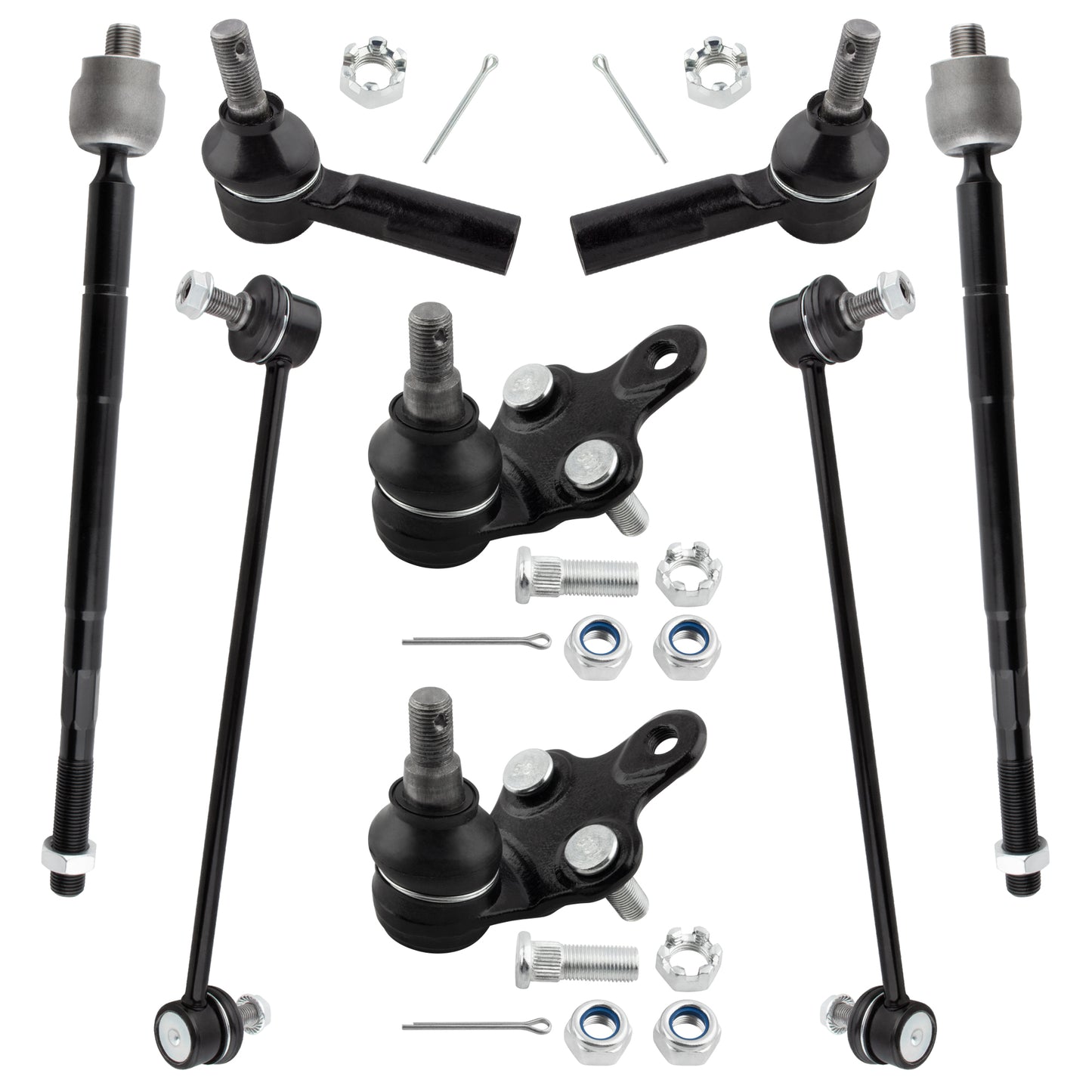 BOXI (Set of 8) Front Suspension Kit fit for Lexus ES300 1997-2001