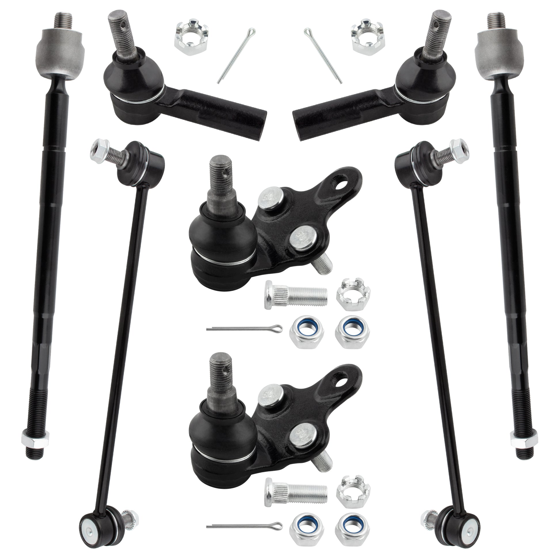 BOXI (Set of 8) Front Suspension Kit fit for Lexus ES300 1997-2001