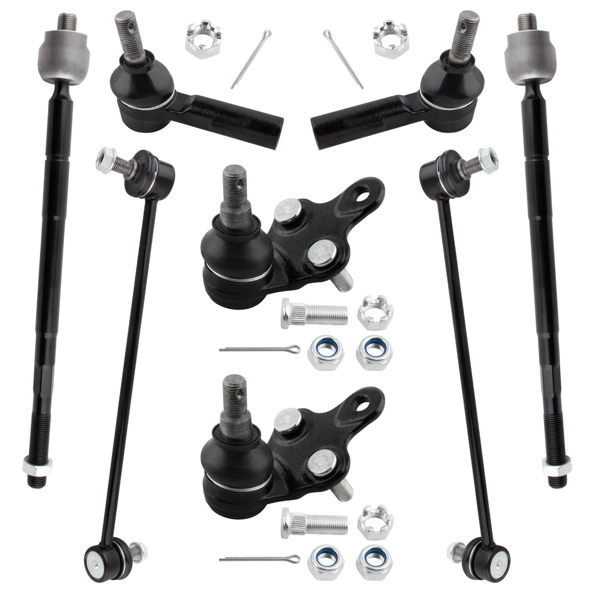 BOXI (Set of 8) Front Suspension Kit fit for Lexus ES300 1997-2001
