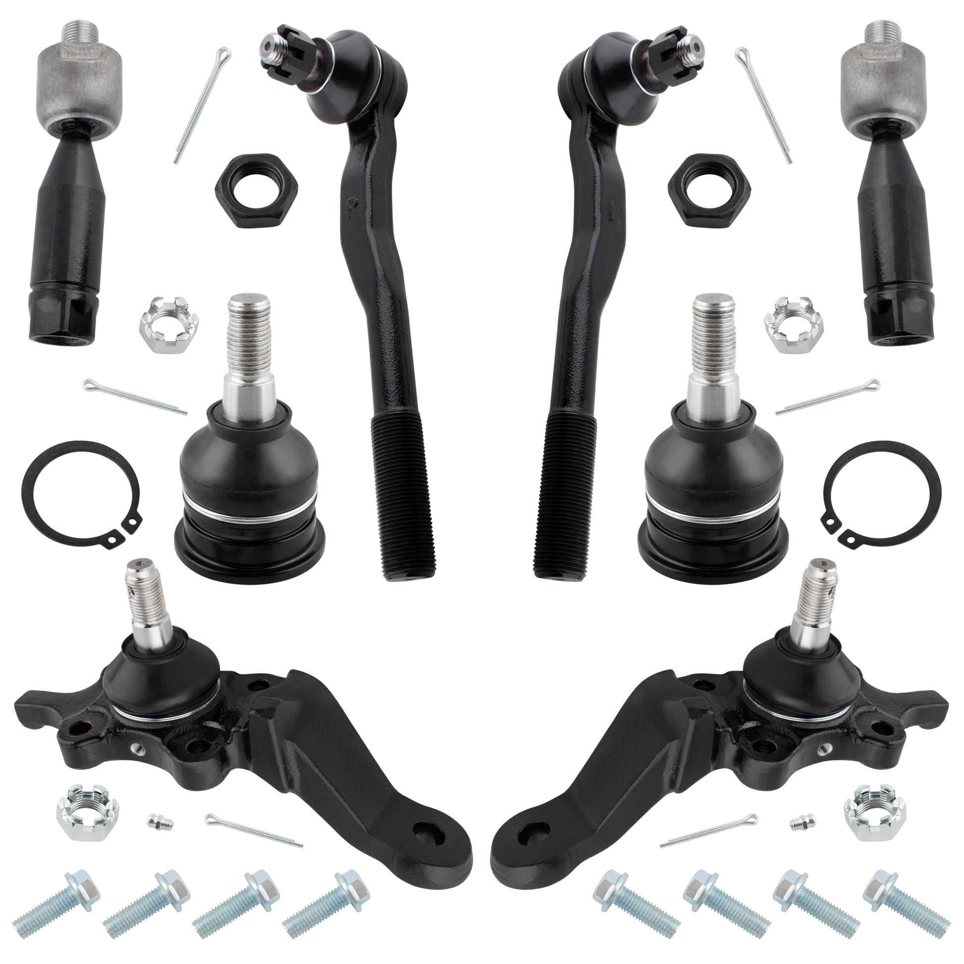 BOXI (Set of 8) Front Suspension Kit fit for Toyota 4Runner 1996 1997 1998 1999 2000 2001 2002