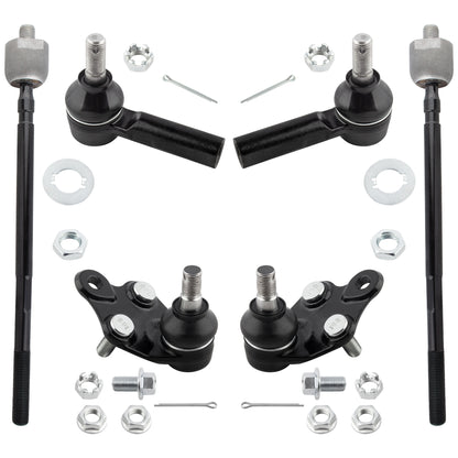 BOXI (Set of 6) Front Suspension Kit fit for Geo Prizm 1989-1992