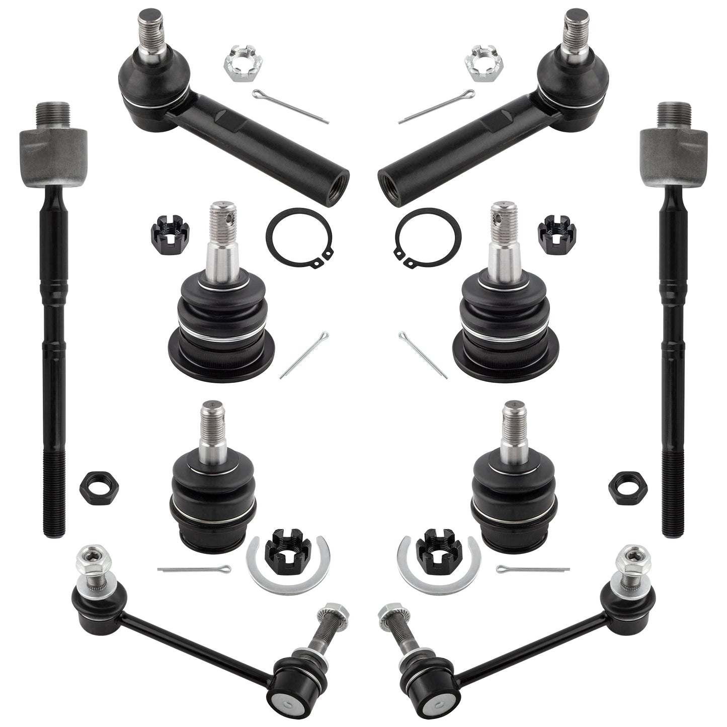 BOXI (Set of 10) Front Suspension Kit fit for Toyota 4Runner 2003-2009
