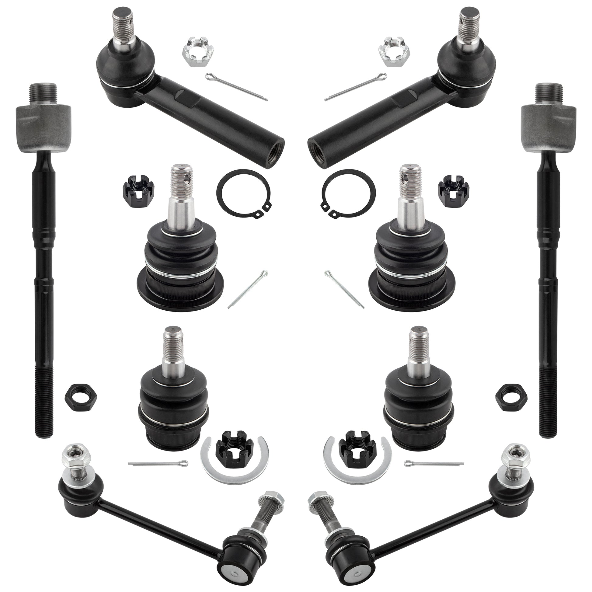 BOXI (Set of 10) Front Suspension Kit fit for Toyota 4Runner 2003-2009