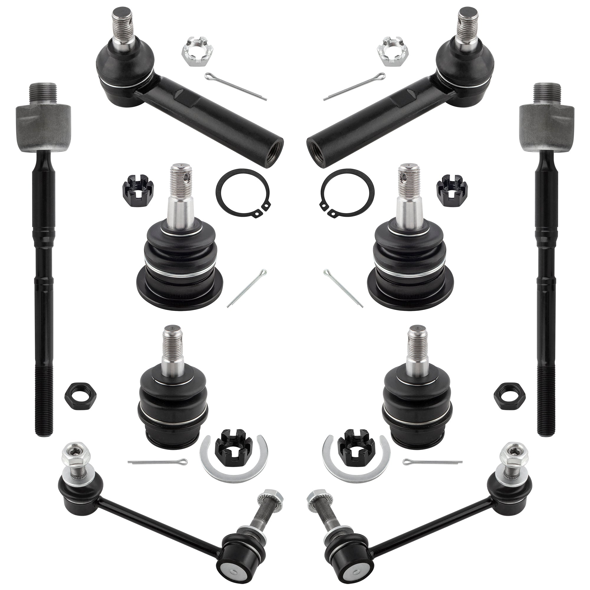 BOXI (Set of 10) Front Suspension Kit fit for Toyota 4Runner 2003-2009
