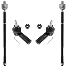BOXI 4pc Front Inner and Outer Tie Rod End Links Fit for Pontiac Vibe 2003-2008