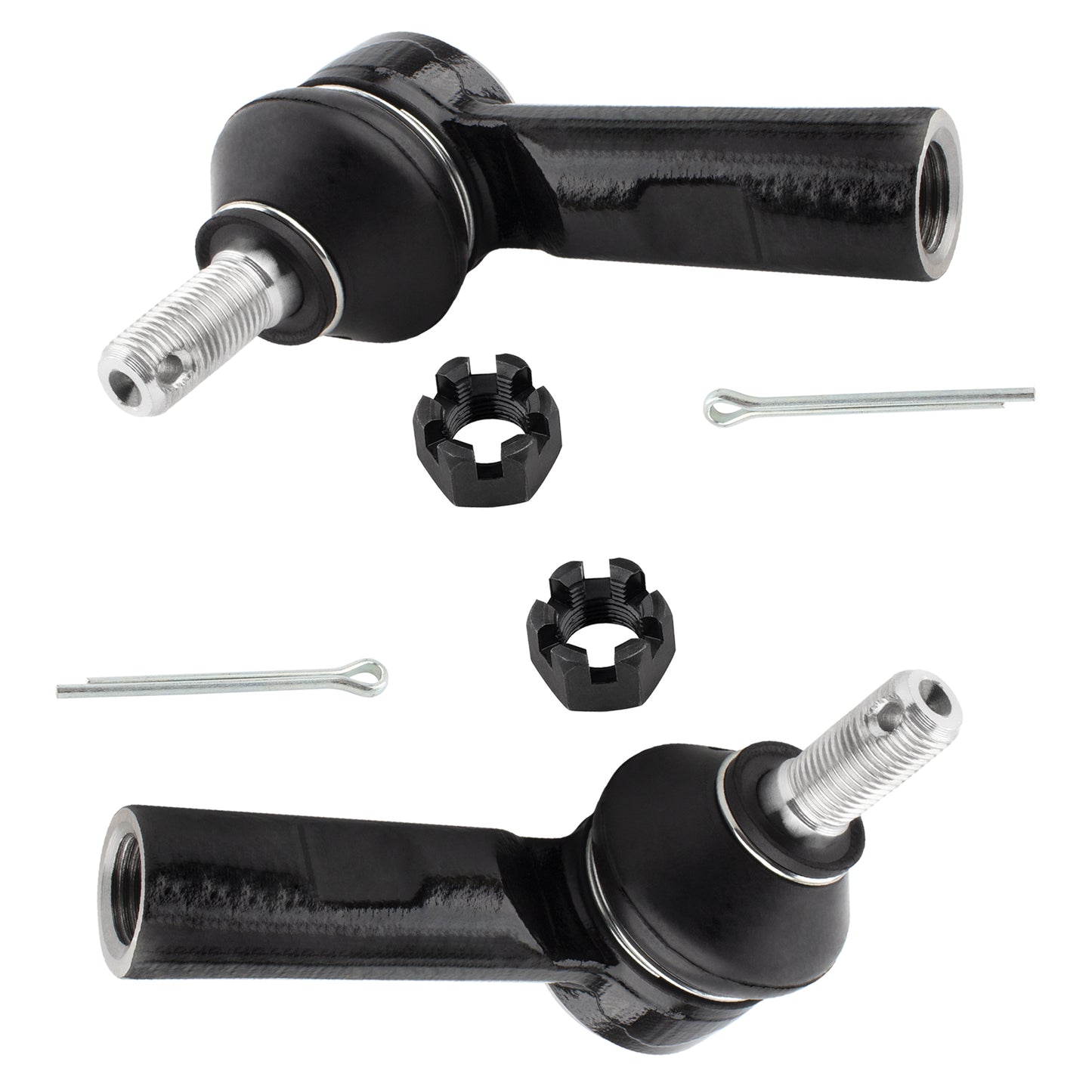 BOXI 4pc Front Inner and Outer Tie Rod End Links Fit for Pontiac Vibe 2003-2008 — product photo 3