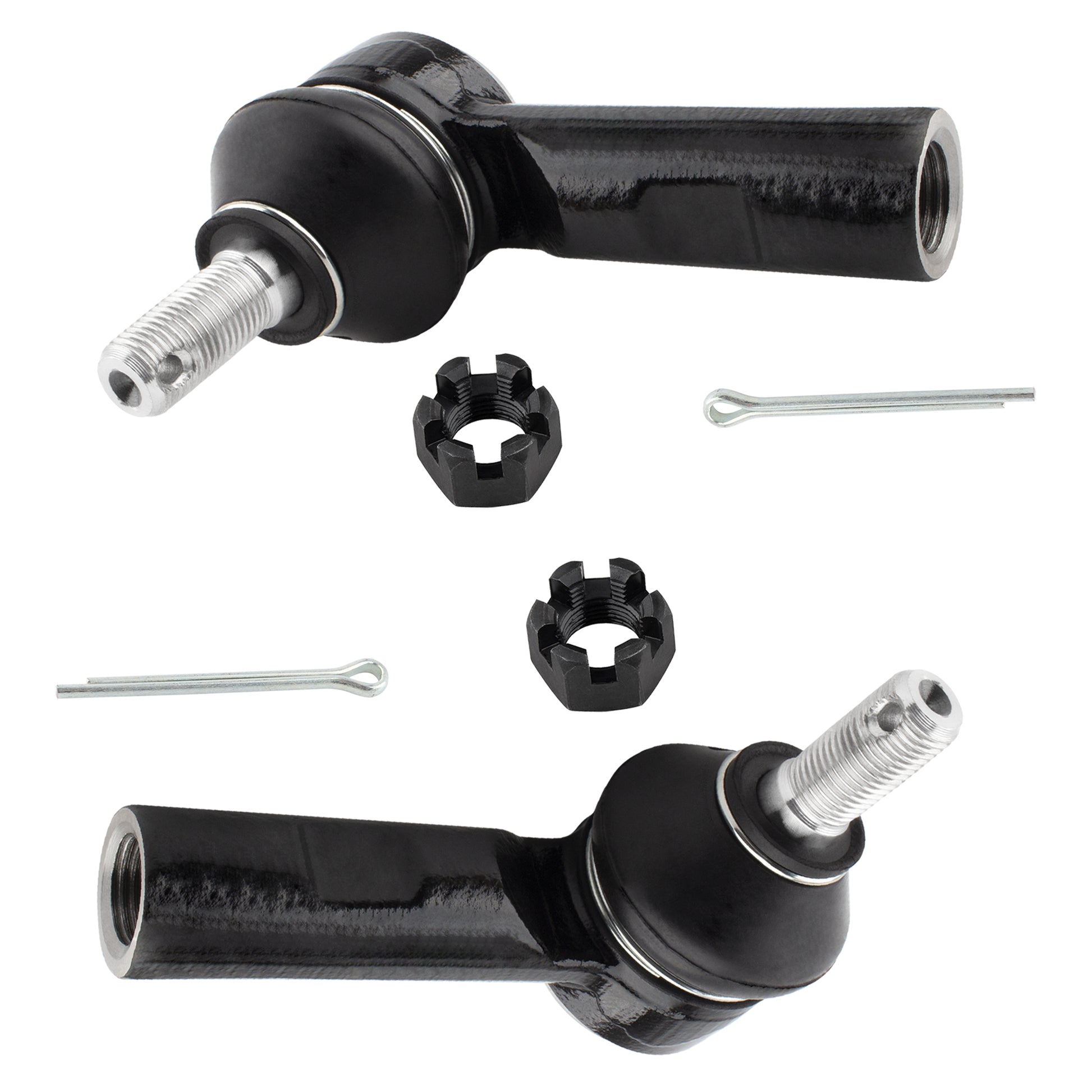BOXI 4pc Front Inner and Outer Tie Rod End Links Fit for Pontiac Vibe 2003-2008 — product photo 3