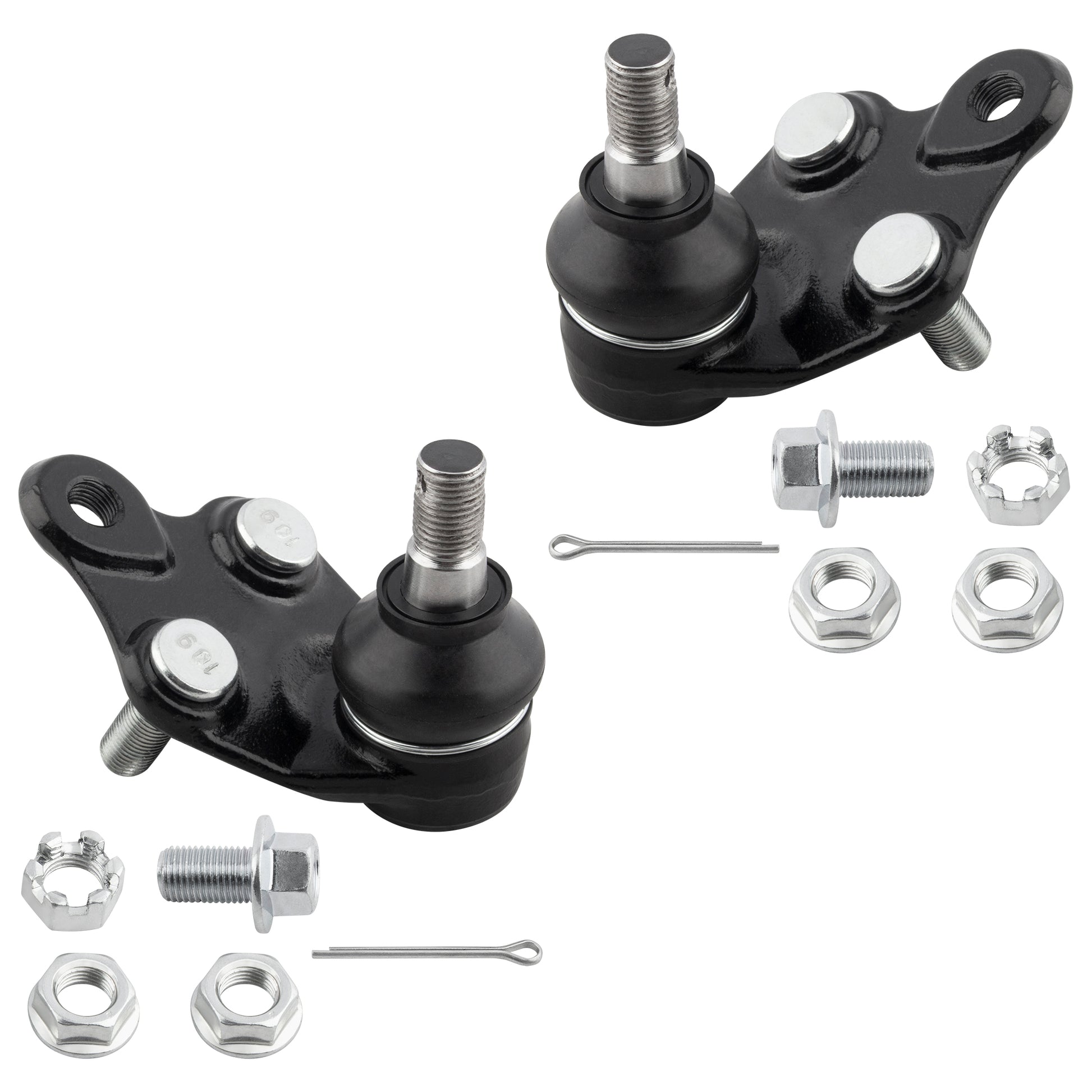 BOXI 6pc Front Inner & Outer Tie Rod Ends & Ball Joints Fit for Geo Prizm 1989-1992 — product photo 3