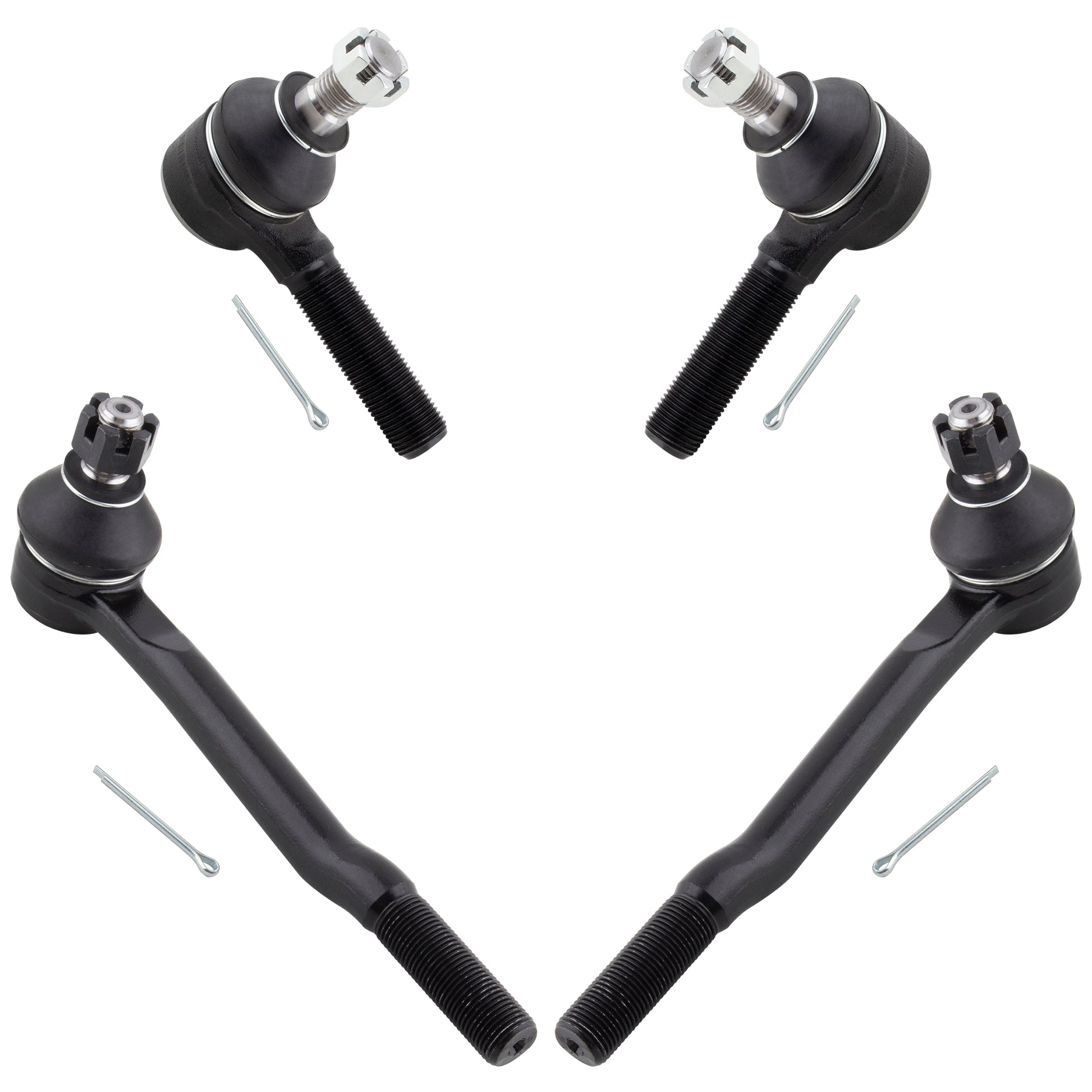 BOXI 4pc Front Inner Outer Tie Rod Ends Fit for Toyota 4Runner 1992-1995