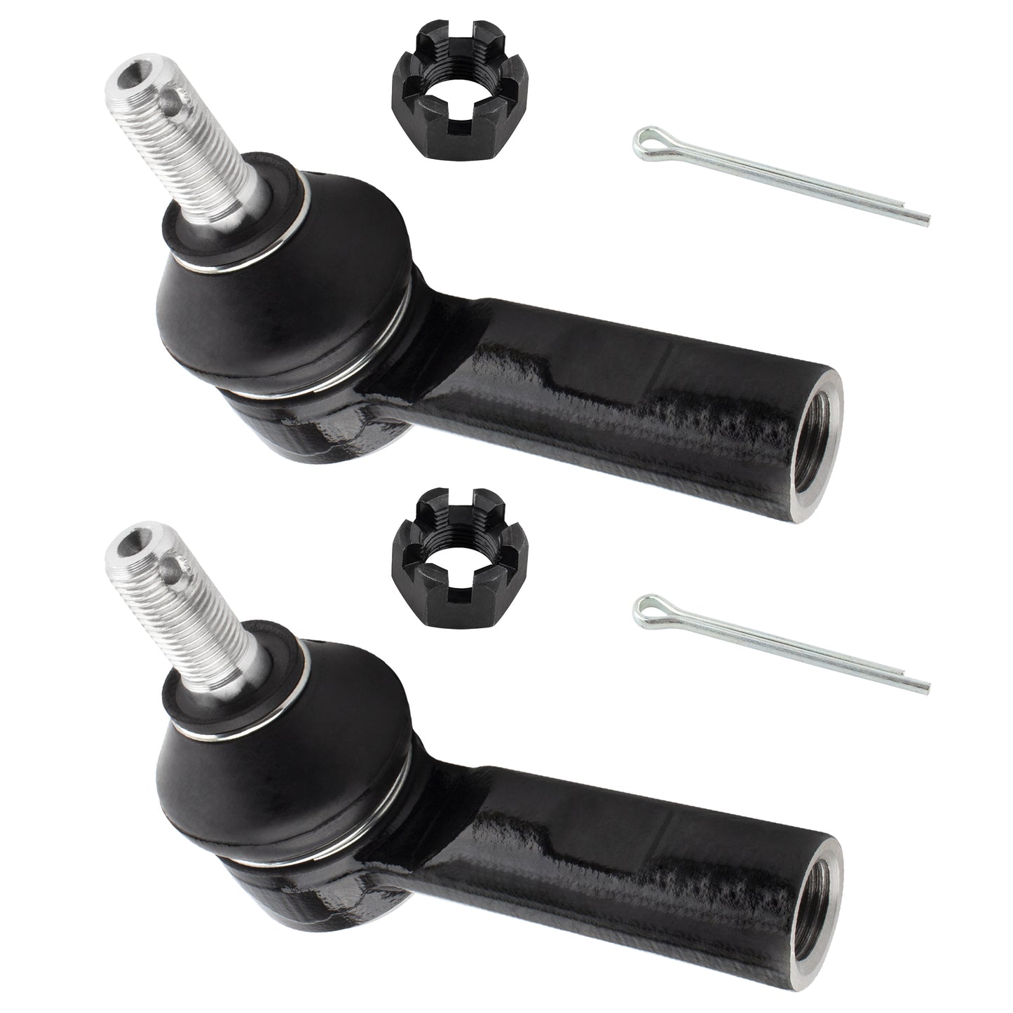 BOXI 6pc Front Tie Rod Ends + Sway Bars Fit for Pontiac Vibe 2003-2008 — product photo 2