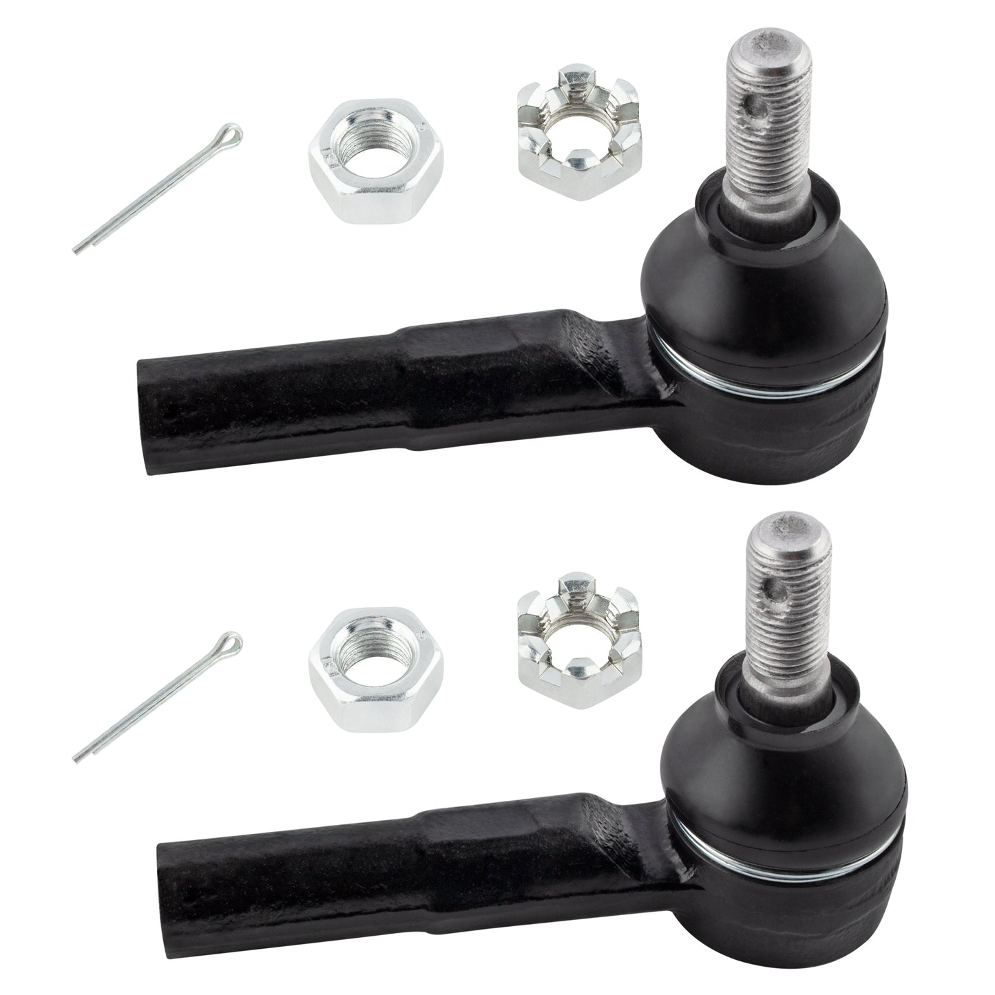 BOXI 4pc Front Inner & Outer Tie Rods Fit for Toyota Paseo 1992-1998 — product photo 3