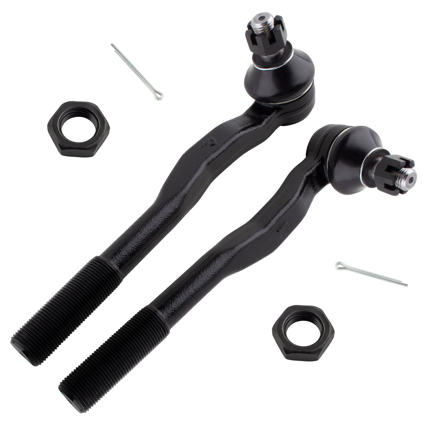 BOXI (Set of 2) Front Outer Tie Rod Ends Kit Fits for Toyota 4runner 1996 1997 1998 1999 2000 2001