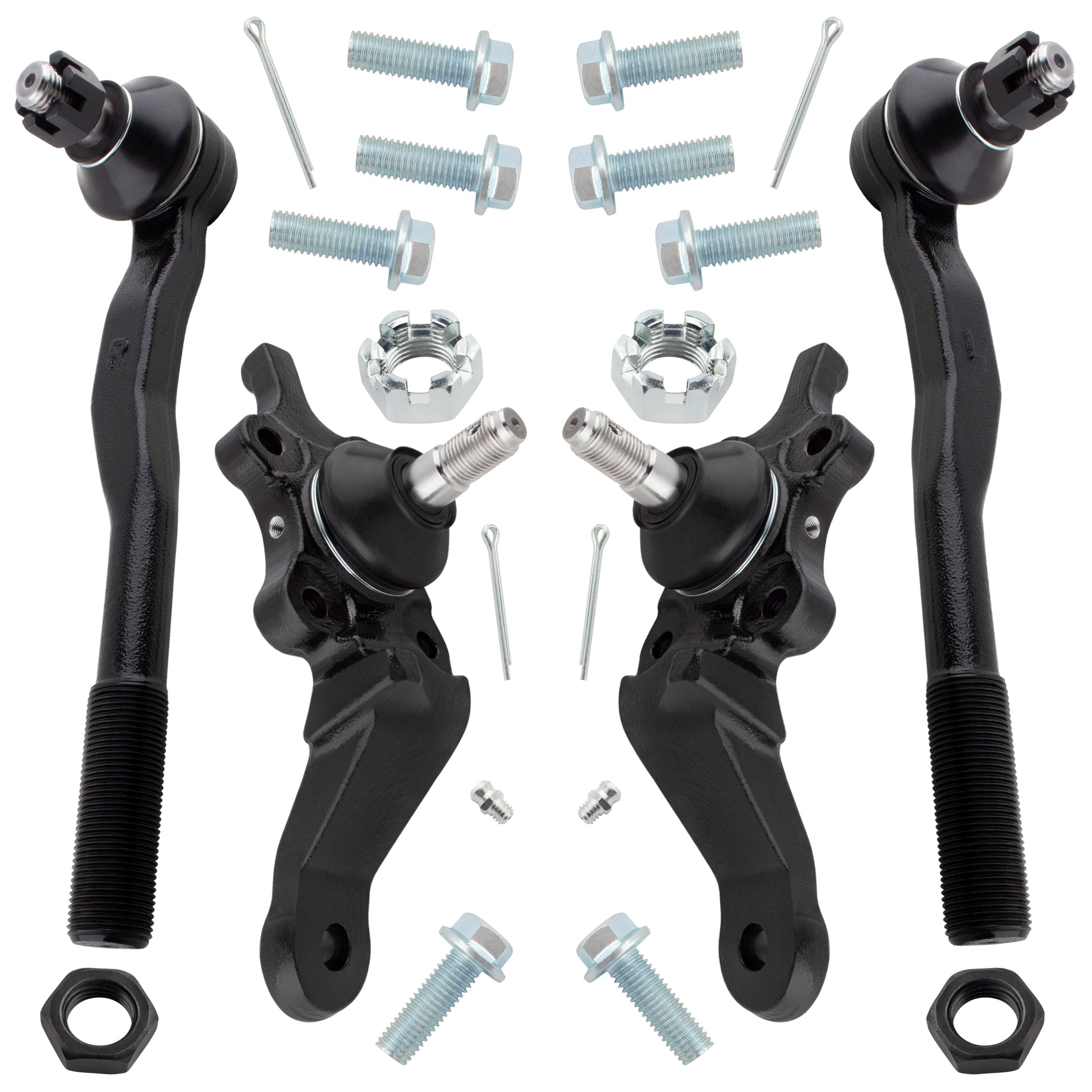 BOXI ES3548 ES3547 K90262 K90263 Front Ball Joints Tie Rod Ends Fit for Toyota 4Runner 1996-2002