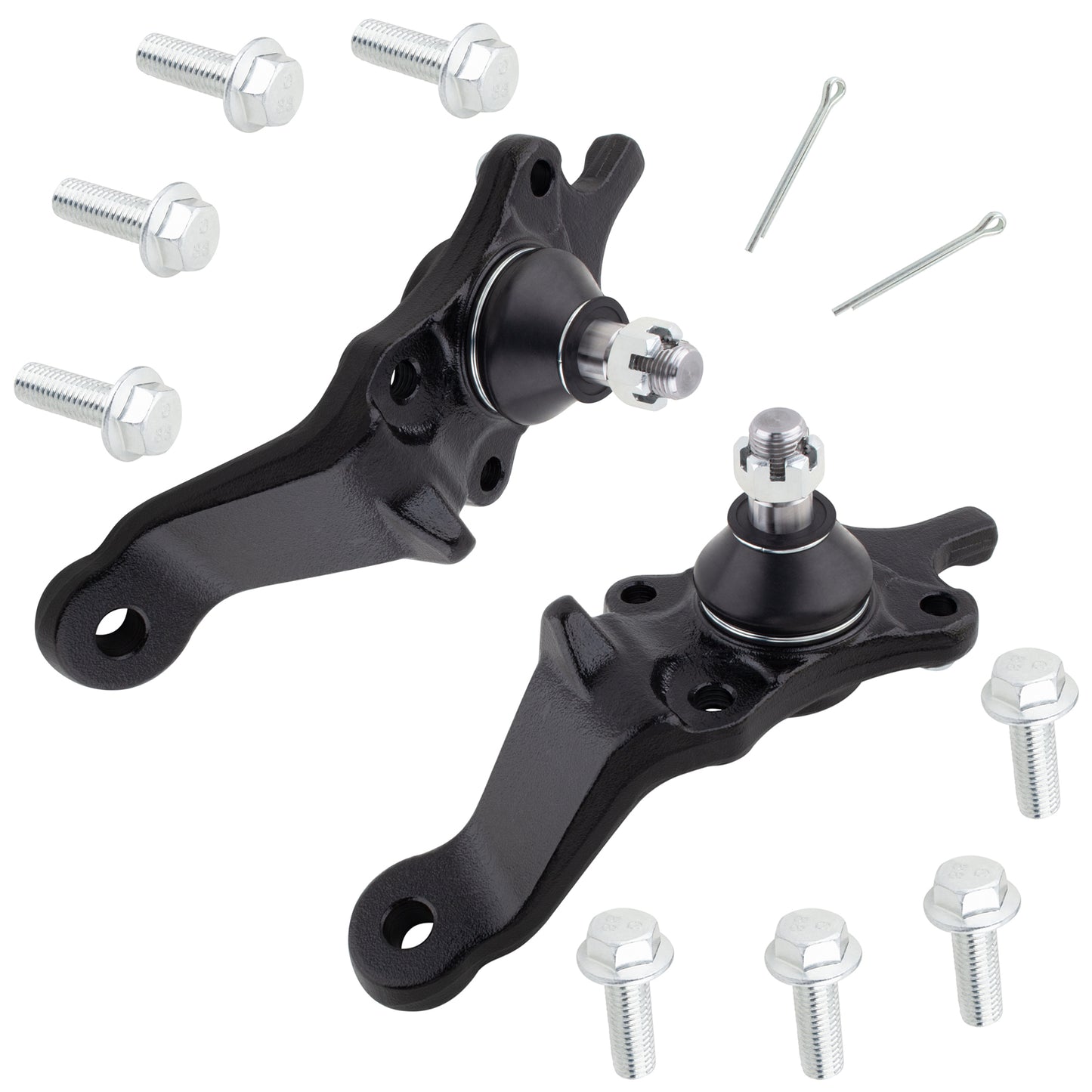 BOXI 8pc Front Upper Lower Ball Joints Outer Tie Rods Sway Bars Fit for Toyota Tacoma 1995-1997 4WD — product photo 2