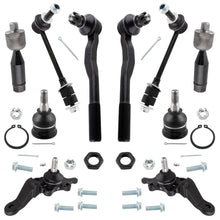 BOXI 10pc Front Upper Lower Ball Joints Tie Rods Sway Bars Fit for Toyota 4Runner 1996-2002