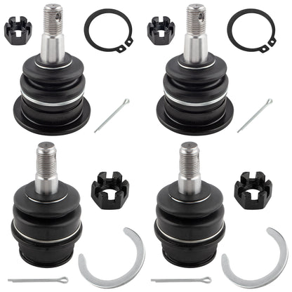BOXI (Set of 4) Front Upper & Lower Ball Joints Suspension Kit Fits for Lexus GX470 2003-2009