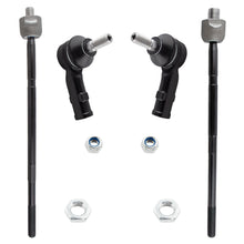 BOXI (Set of 4) Inner + Outer Tie Rod Ends Fit for Volkswagen Cabrio 1999 2000 2001 2002
