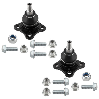 BOXI (Set of 6) Front Inner Outer Tie Rods + Lower Ball Joints Fit for Volkswagen Beetle 1998-2010 — product photo 4