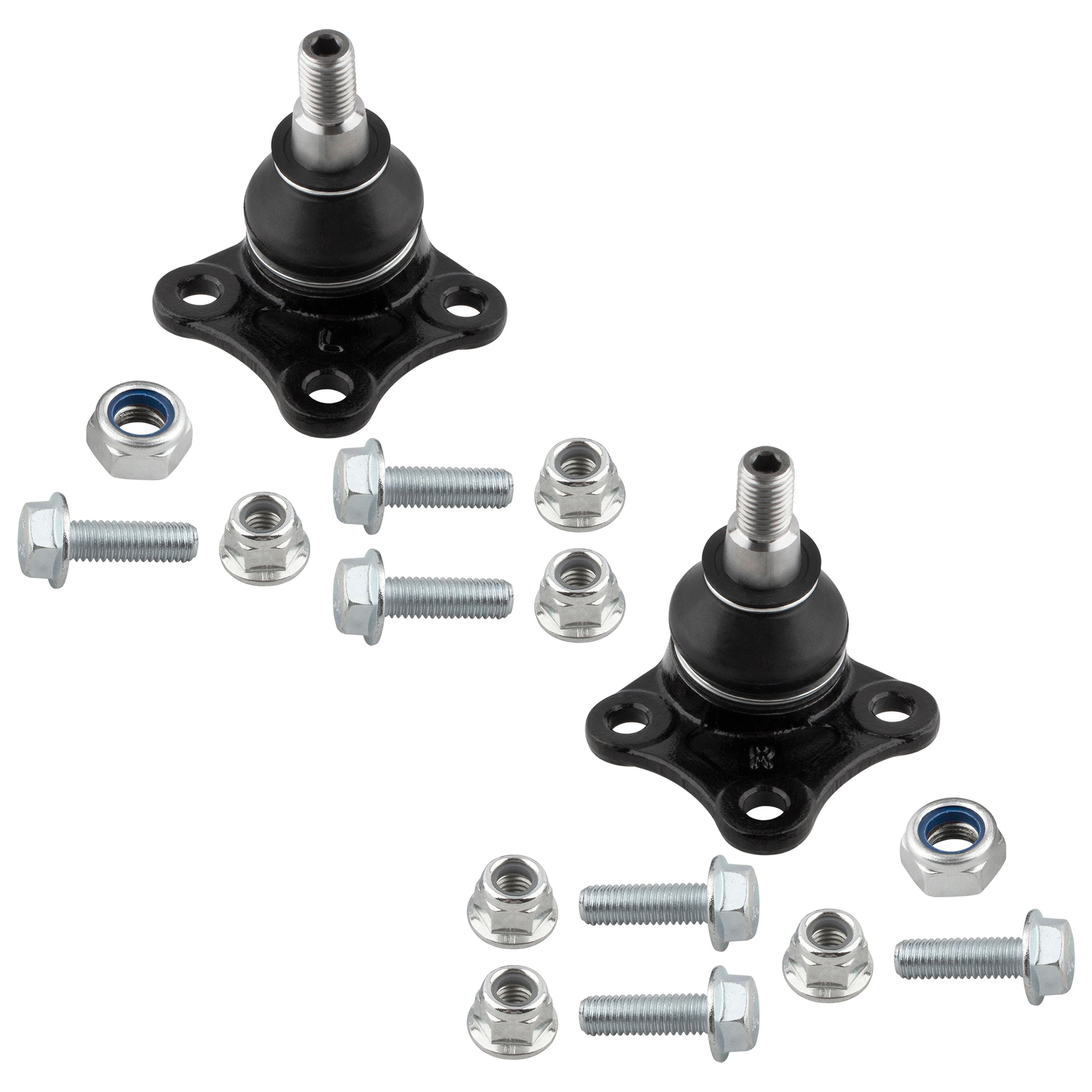 BOXI (8pc Set) Front Tie Rods + Lower Ball Joints + Sway Bar Links Fit for Volkswagen Beetle — product photo 4