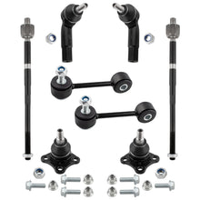 BOXI (Set of 8) Front Tie Rods + Lower Ball Joints + Sway Bar Links Fit for Volkswagen Beetle