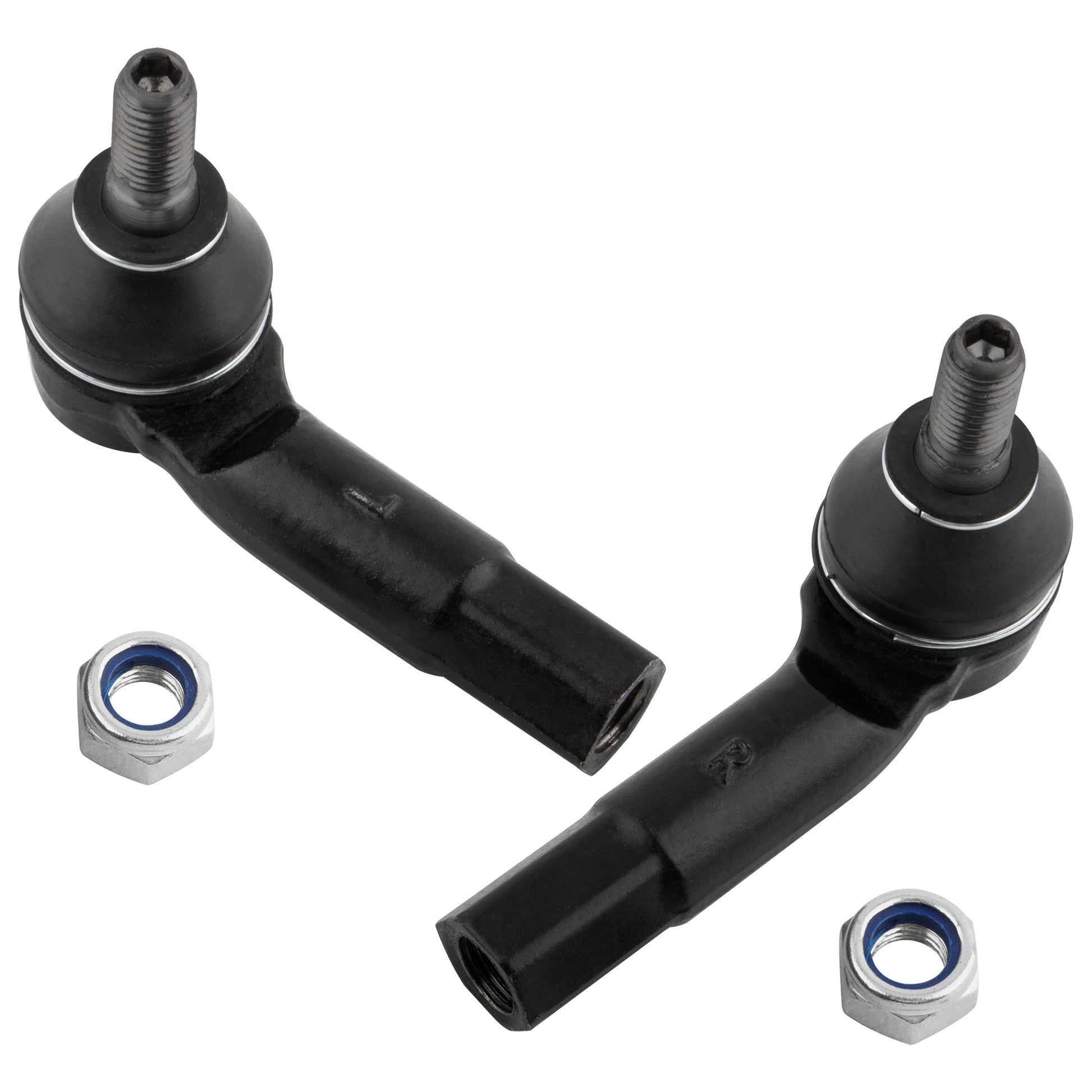 BOXI 2pcs Front Outer Tie Rod End Links Fit for Volkswagen Beetle 1998-2010