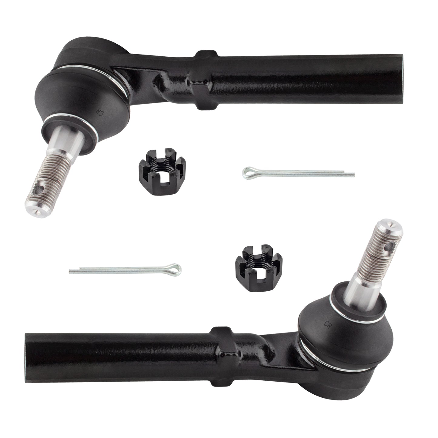 BOXI 2pcs Front Outer Tie Rod Ends Fit for Chrysler Town & Country 2008-2016 — product photo 3