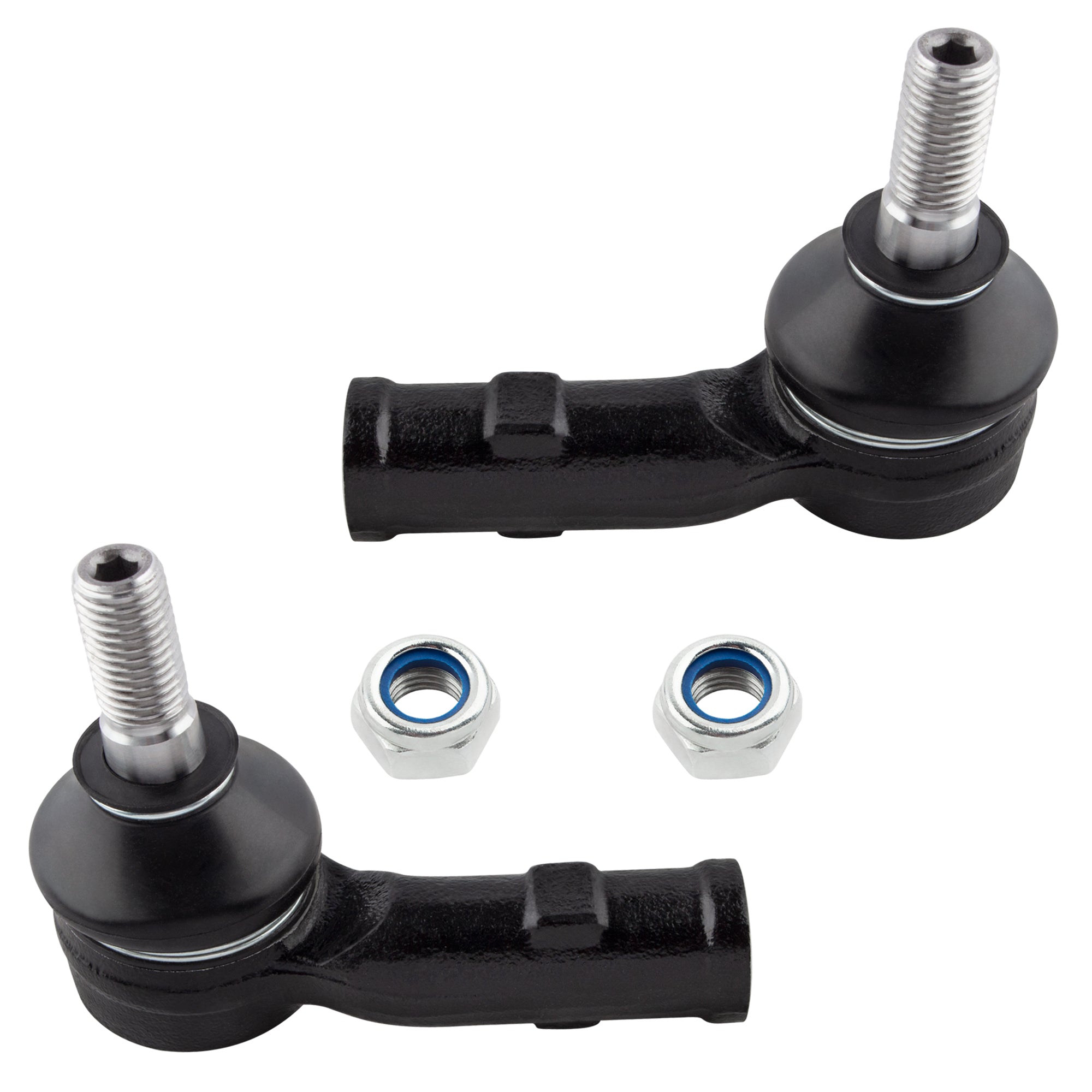 BOXI 2pcs Front Outer Tie Rod Ends Fit for Volkswagen Cabrio 1999 2000 2001 2002 Convertible 2-Door