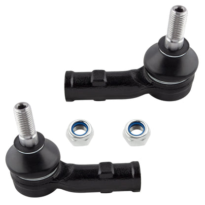 BOXI 2pcs Front Outer Tie Rod Ends Fit for Volkswagen Cabrio 1999 2000 2001 2002 Convertible 2-Door
