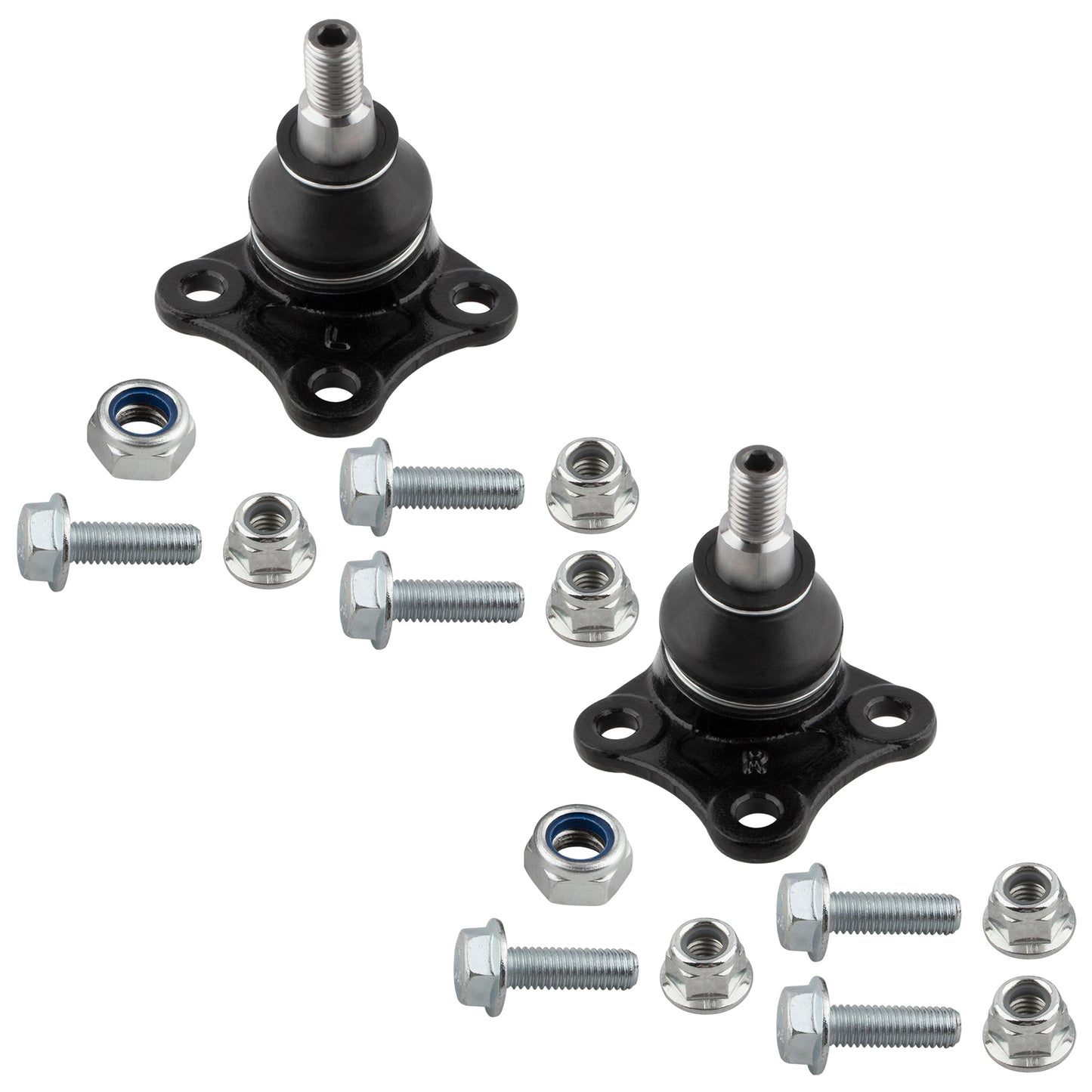 BOXI 2pcs Front Complete Lower Ball Joints Fit for Volkswagen Beetle 1998-2010