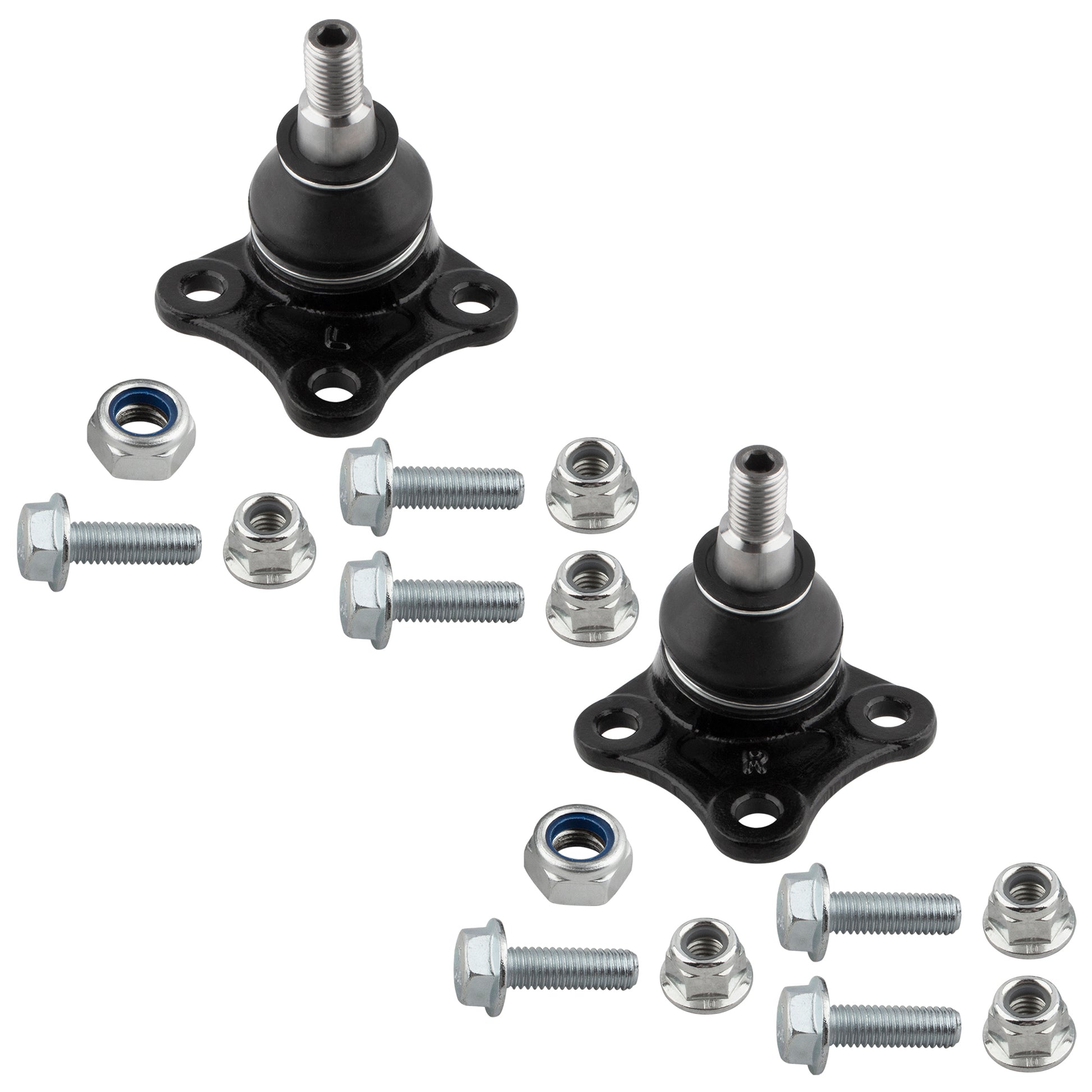 BOXI 2pcs Front Complete Lower Ball Joints Fit for Volkswagen Beetle 1998-2010