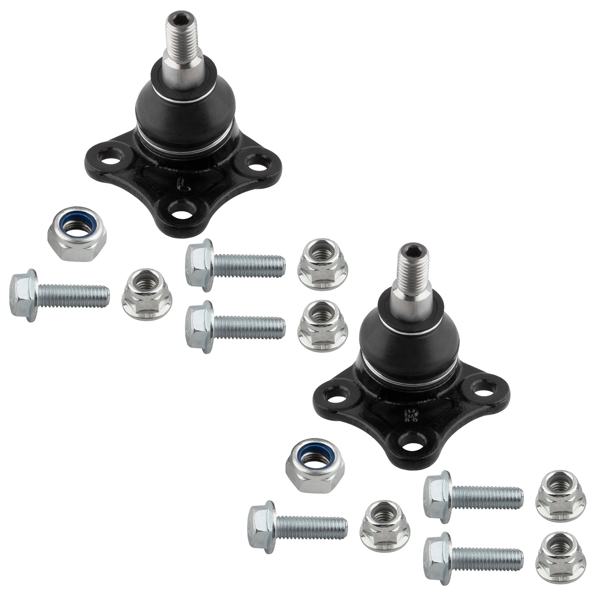 BOXI 2pcs Front Complete Lower Ball Joints Fit for Volkswagen Beetle 1998-2010