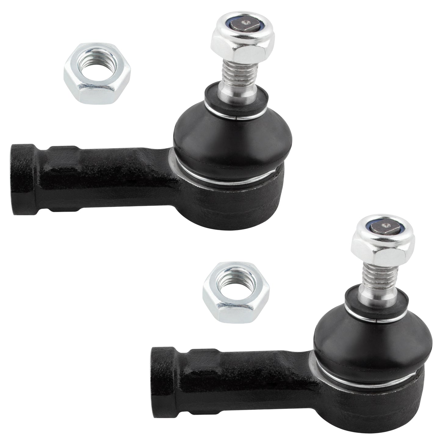 BOXI 2pcs Front Outer Tie Rod Ends for Volvo 240 1990-1993