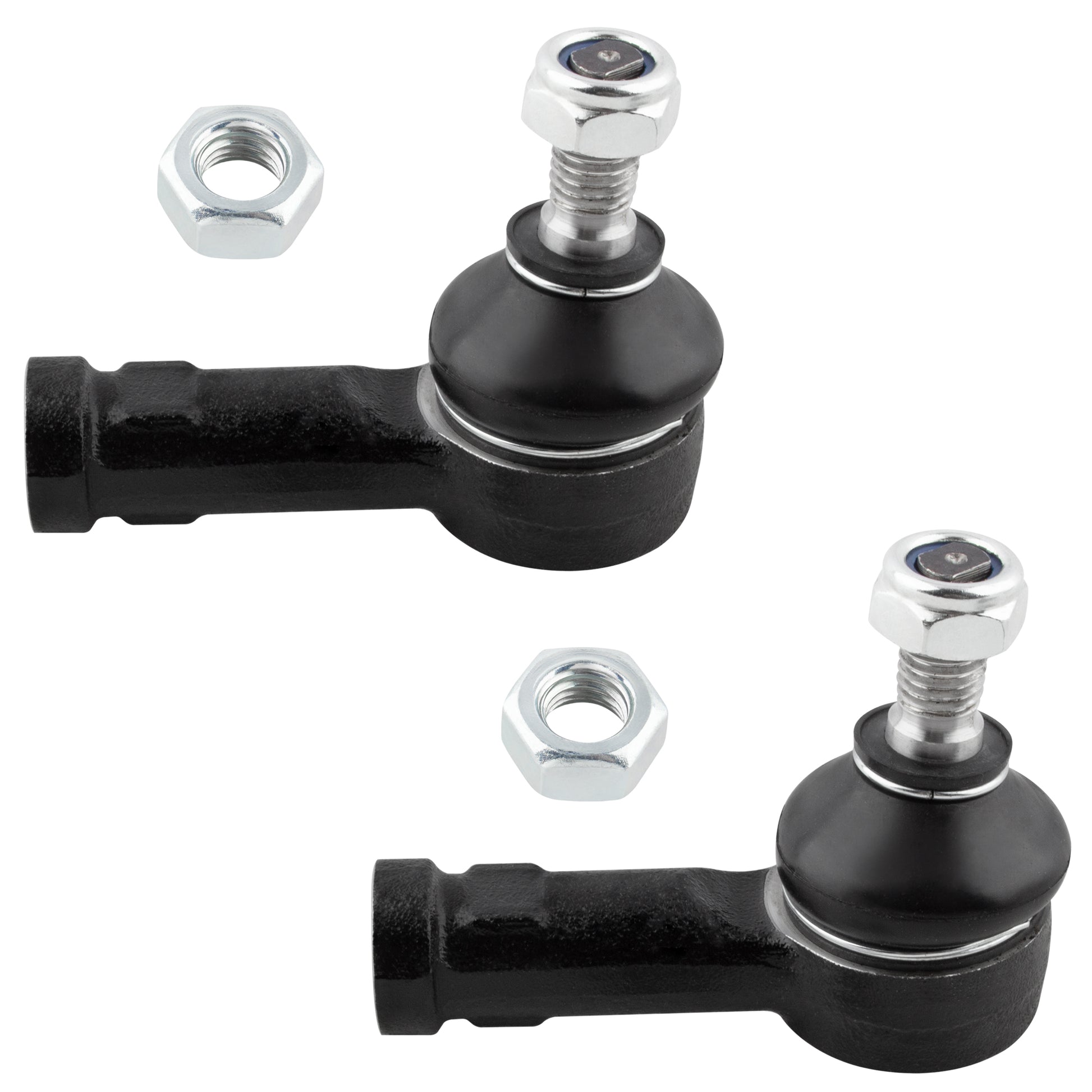 BOXI 2pcs Front Outer Tie Rod Ends for Volvo 240 1990-1993